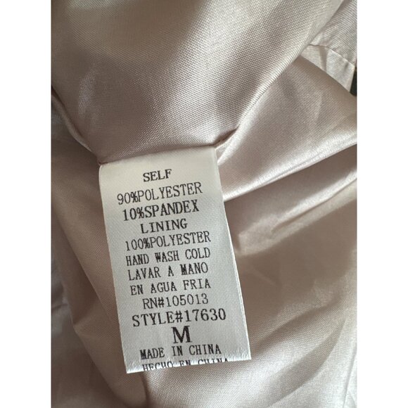 Andree By Unit Blush Leopard Moto Jacket faux suede size medium womens new $67 - Picture 6 of 6